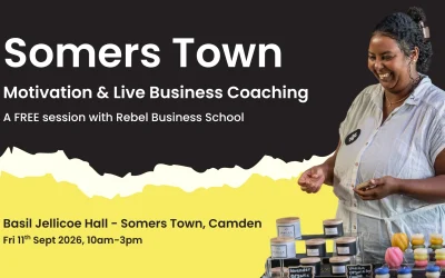 Free small business support session in Somers Town – Register now! 11th September